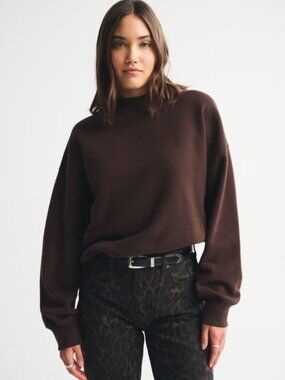 Abercrombie Sunday Crew Neck Sweatshirt